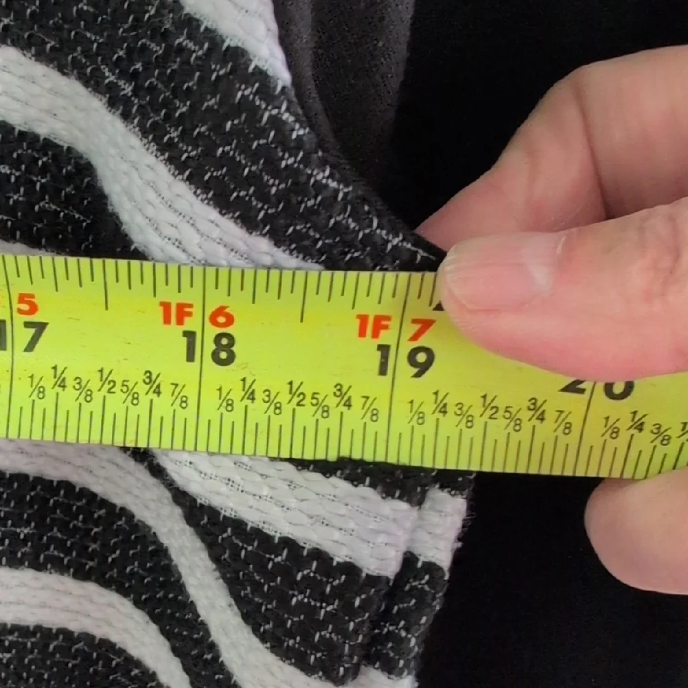 Maurices Black and White Striped Knit Jacket - Picture 8 of 9